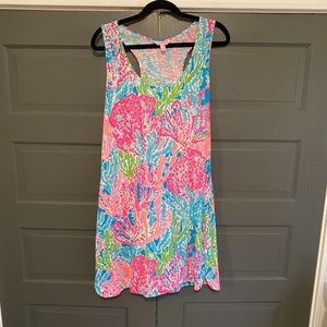 Lilly Pulitzer LET'S CHA CHA Cordon Tank Dress XL
